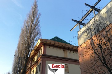 Siatki Ostróda - Osłonowa siatka na elewacje budynków dla terenów Ostródy